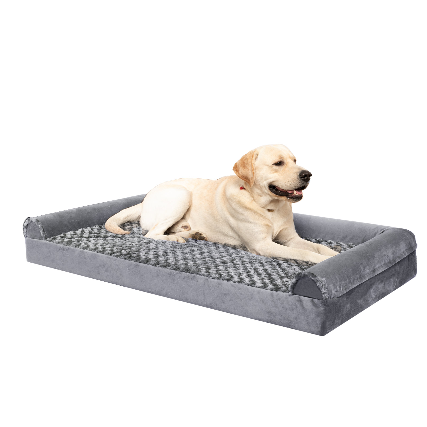 Tucker Murphy Pet Orthopedic Dog Bed for Large Dogs with Removable Washable Cover Waterproof Liner and Non Slip Base Reviews Wayfair Canada